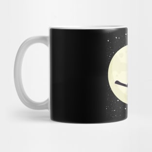 “When witches go riding and black cats are seen, the moon laughs and whispers, ’tis near Halloween.” Mug